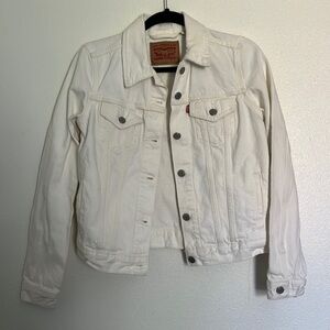 White Levi Jacket